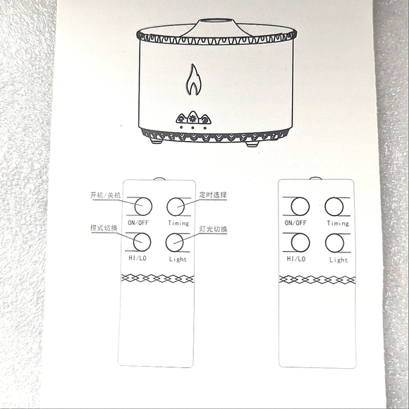 NWOT Volcano Flame Aroma Diffuser (1-1/4 C/300 ml/10.2 oz) - Picture 5 of 8